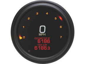 Dakota Digital 4 1/2" Mlx 2000 Series Speedometer/Tachometer Scale: 250 Mph; 250 Km/H; Scale Color: Black Aluminium 114.3 Mm Dakota Digital