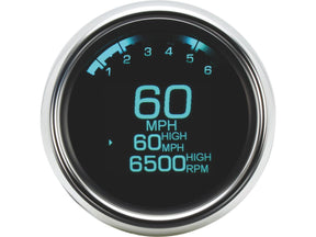 Dakota Digital 3 3/8" Mlx 3000 Series Speedometer/Tachometer Scale: 250 Mph; 250 Km/H; Scale Color: Black Dakota Digital