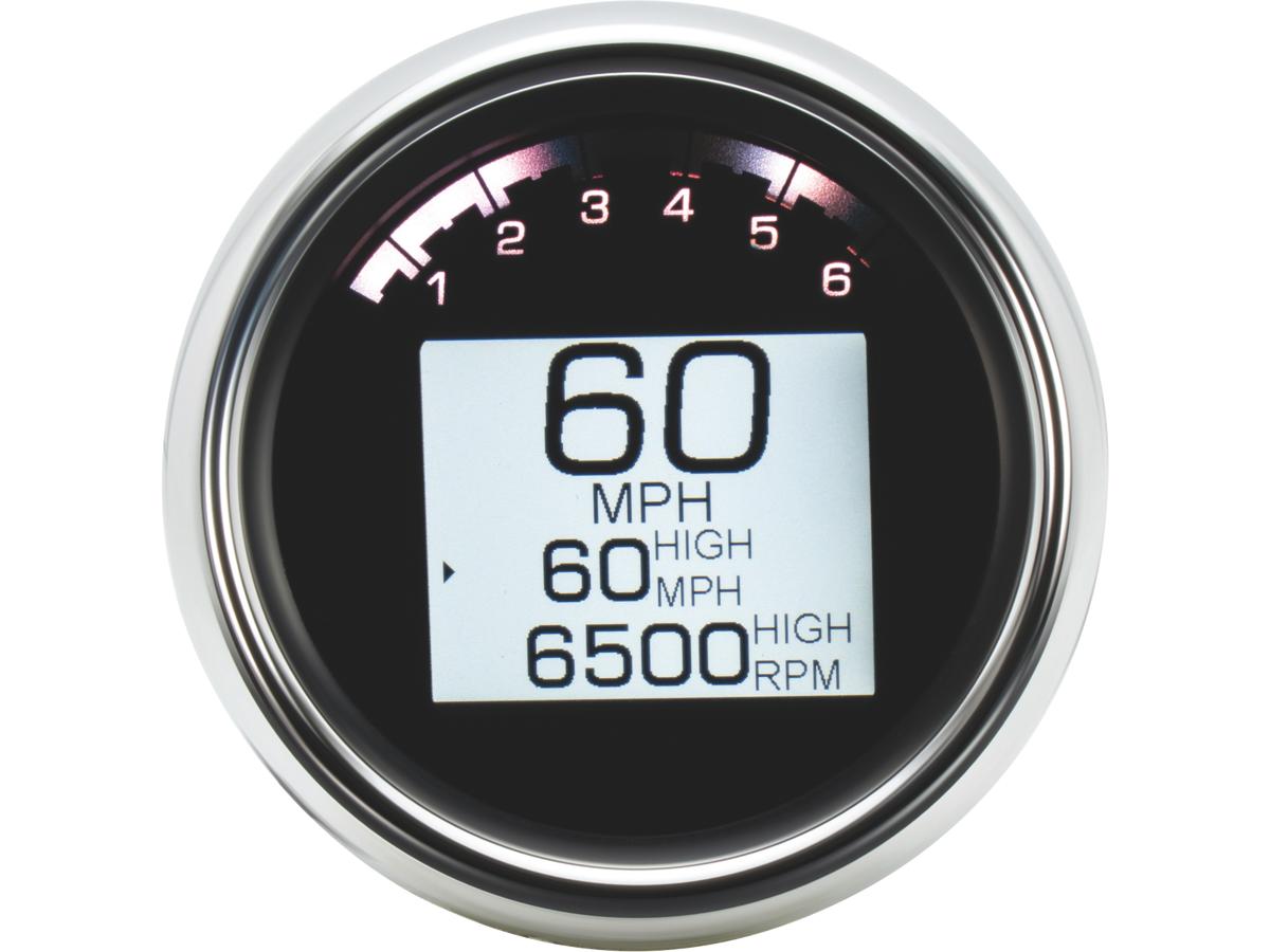 Dakota Digital 3 3/8" Mlx 3000 Series Speedometer/Tachometer Scale: 250 Mph; 250 Km/H; Scale Color: Black Dakota Digital