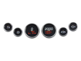 Dakota Digital Mlx 8600 Dresser And Bagger Direct Plug In 6 Gauge Kit Chrome Bezel Dakota Digital Default Title