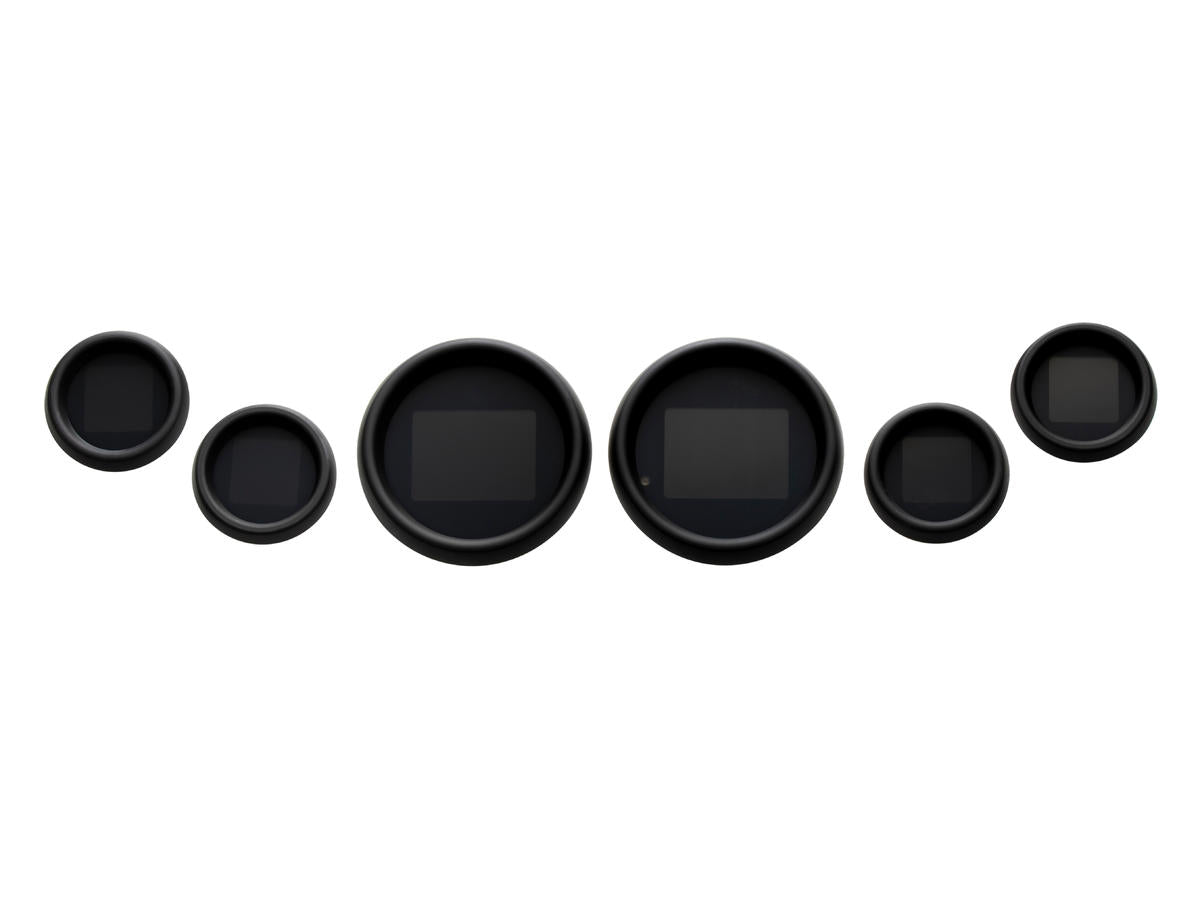 Dakota Digital Mlx 8600 Dresser And Bagger Direct Plug In 6 Gauge Kit Black Bezel Dakota Digital