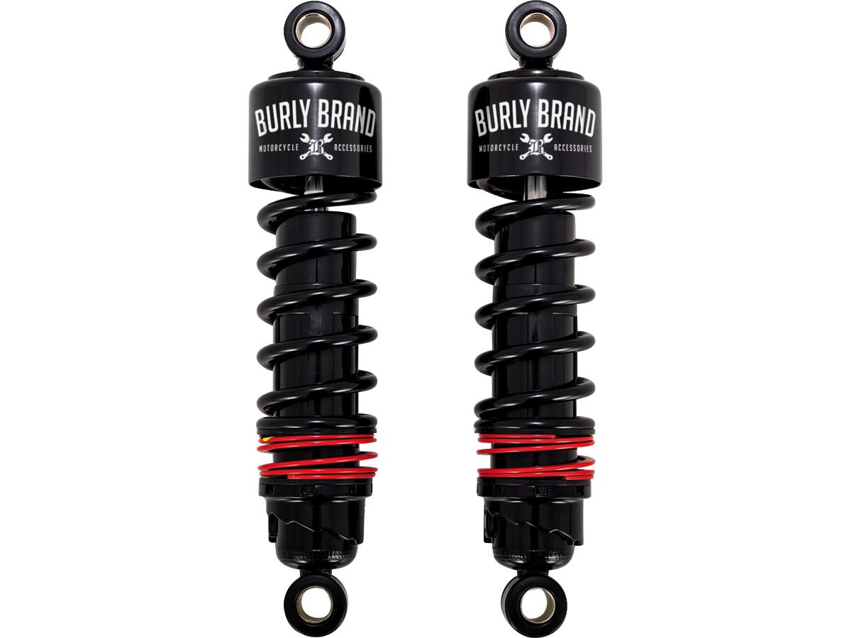Burly Brand Slammer Plus Twin Shocks Black 11,5" Burly Brand Default Title