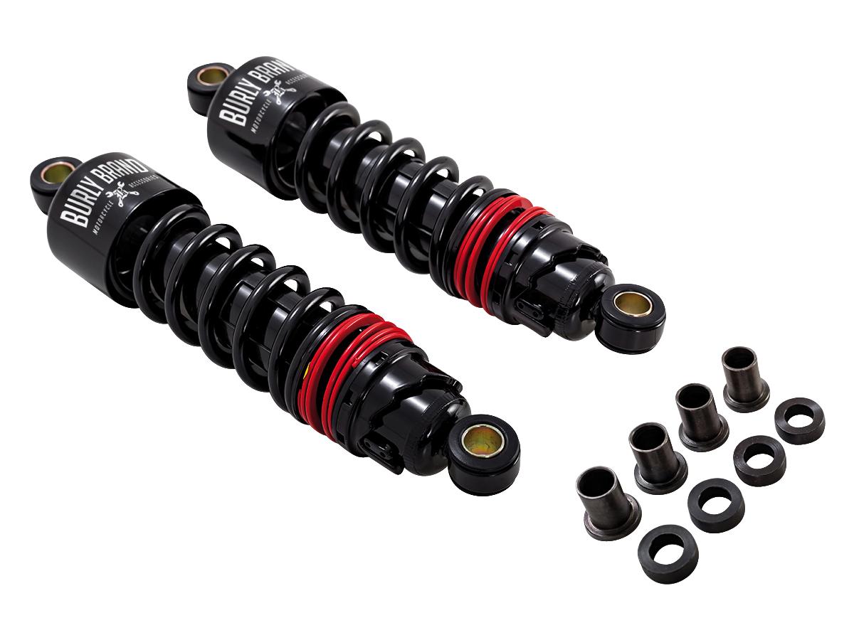 Burly Brand Slammer Plus Twin Shocks Black 11,5" Burly Brand