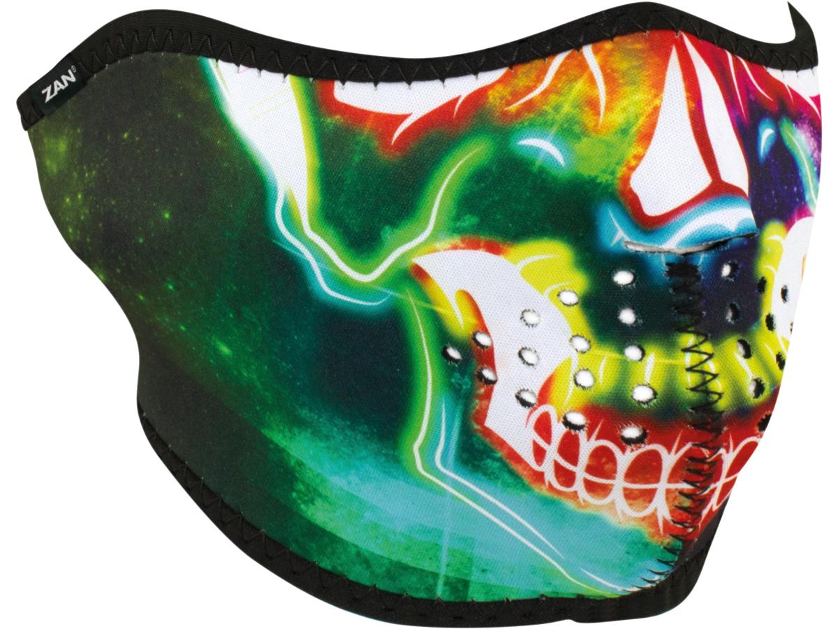 Zan Headgear Electric Skull Neoprene Full Face Mask Zan Headgear Default Title