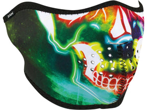Zan Headgear Electric Skull Neoprene Full Face Mask Zan Headgear Default Title