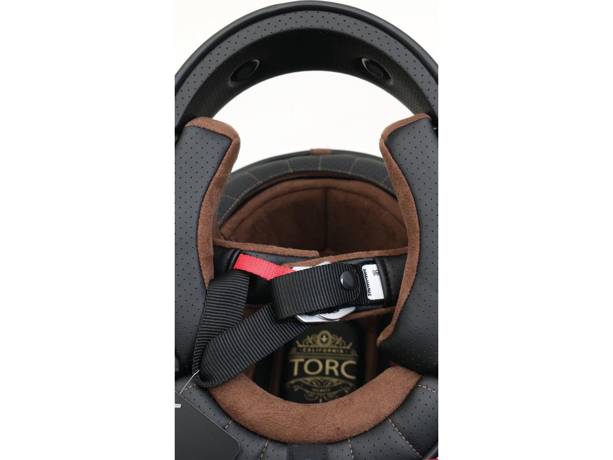 Torc Helmets Newport (T 1) Retro Full Face Helmet Torc Helmets