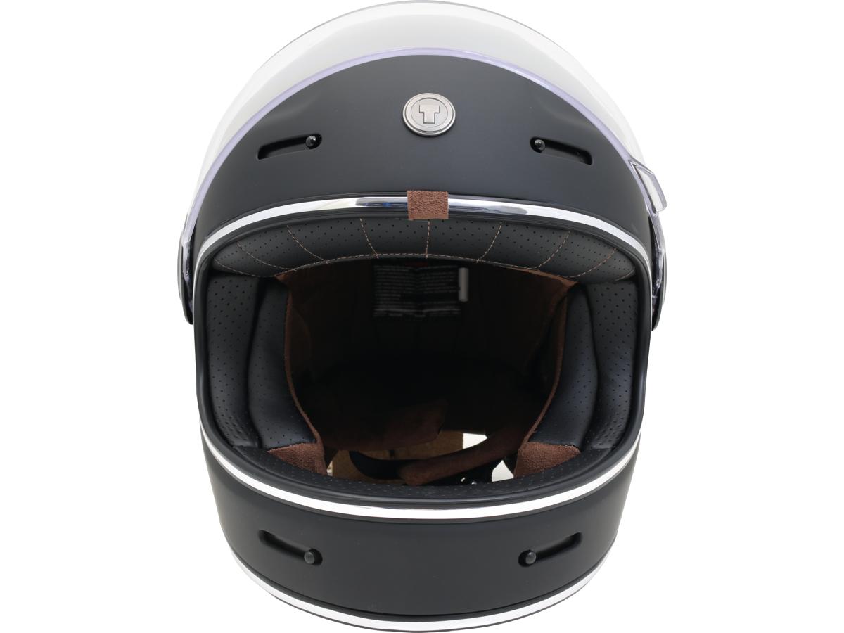 Torc Helmets Newport (T 1) Retro Full Face Helmet Torc Helmets