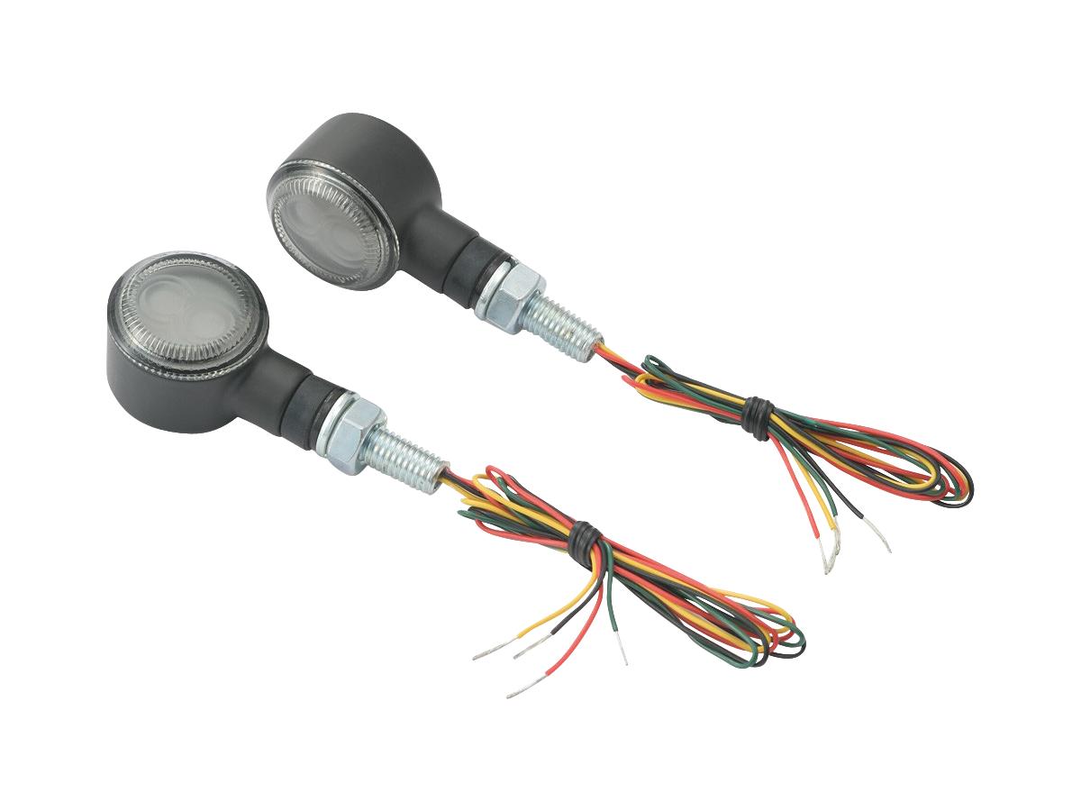 Daytona Japan D Light Sol Led Turn Signal/Taillight/Brake Light Flat Black Smoke Led Daytona Japan Default Title