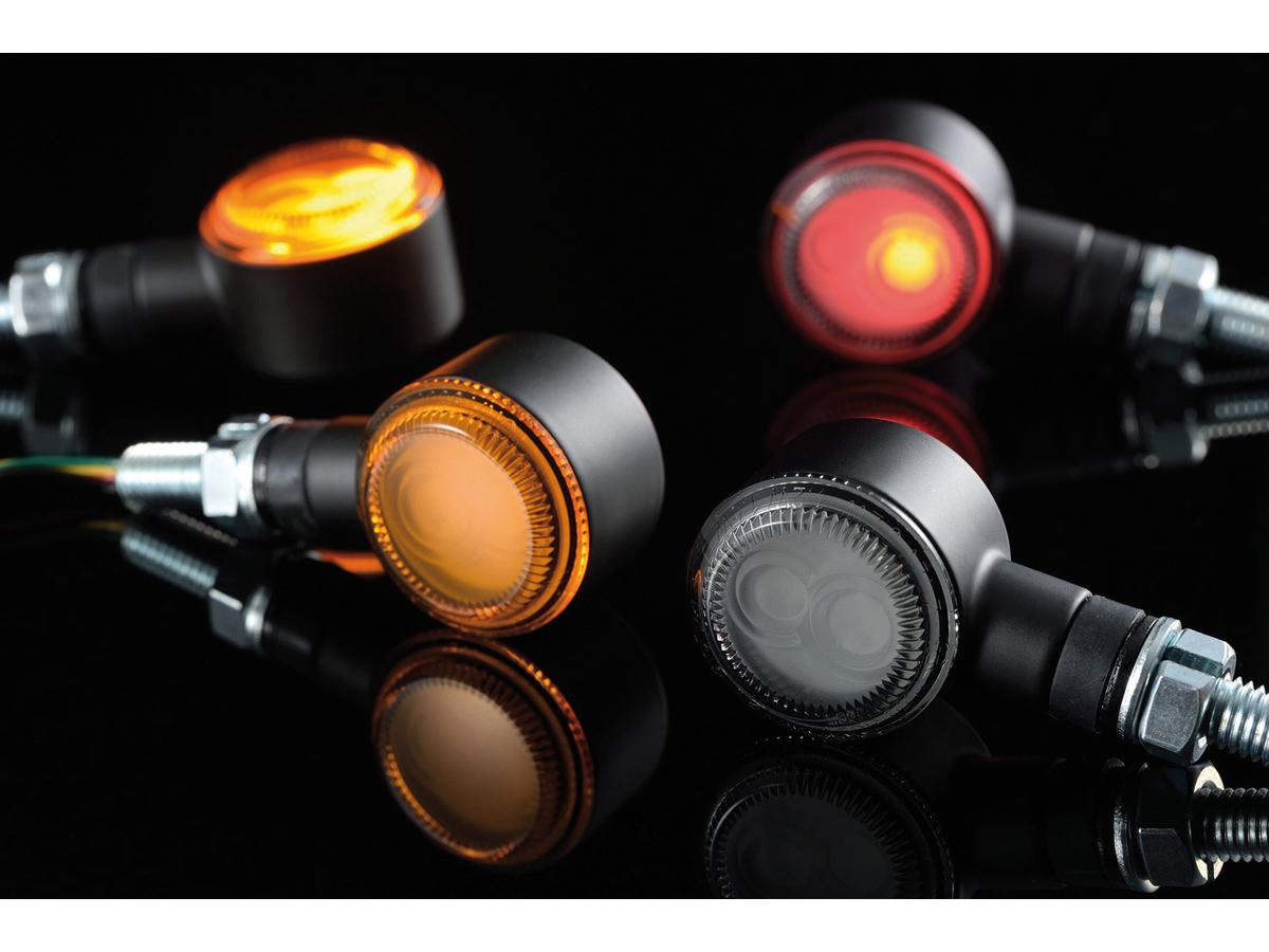 Daytona Japan D Light Sol Led Turn Signal/Taillight/Brake Light Flat Black Smoke Led Daytona Japan
