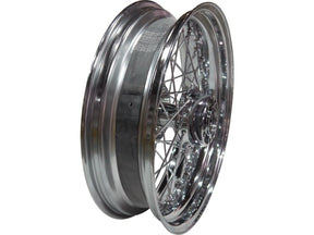 Cce Oem Style 40 Spoke Wheels Chrome 19" 2,50" Non Abs Front Cce