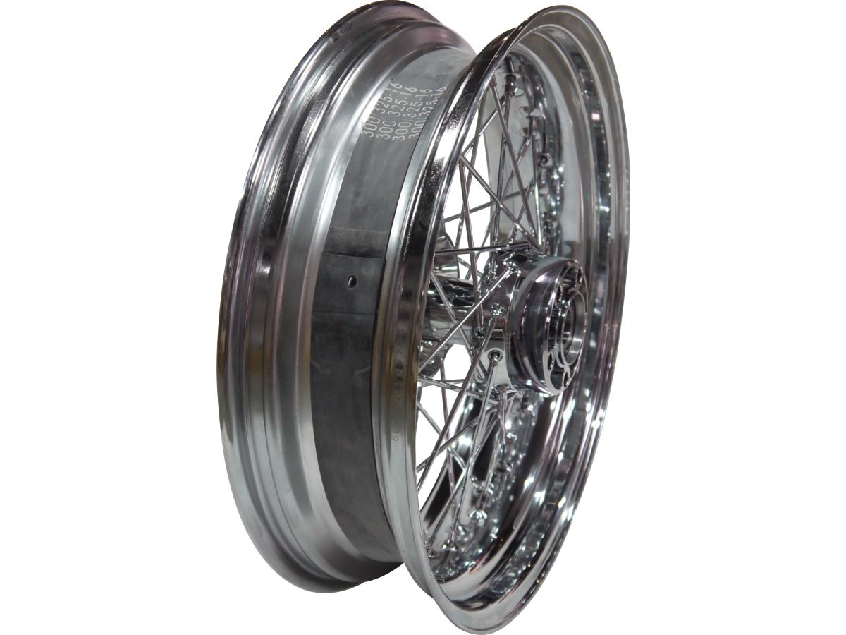 Cce Oem Style 40 Spoke Wheels Chrome 16" 3,00" Abs Front Cce