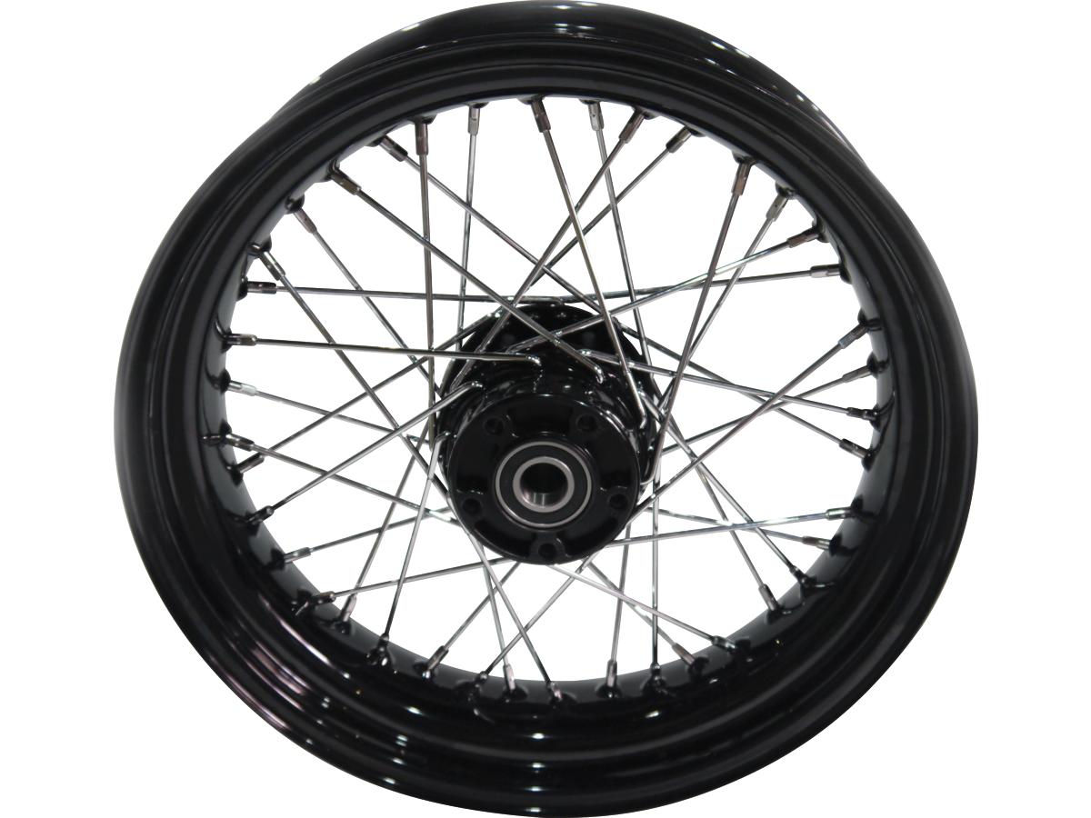 Cce Oem Style 40 Spoke Wheels Black 16" 3,00" Non Abs Rear Cce Default Title