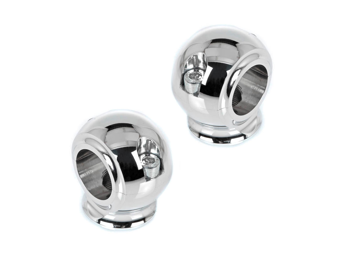 Thunderbike Old Style Straight 1" Risers Brass Polished Thunderbike Default Title