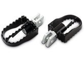 Burly Brand Mx Style Footpegs Black Powder Coated Burly Brand Default Title