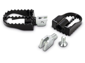 Burly Brand Mx Style Footpegs Black Powder Coated Burly Brand