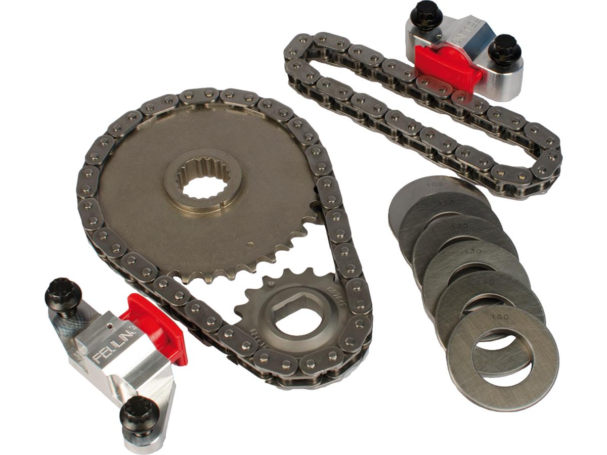 Feuling Hydraulic Tensioner Kit For Conversion Cams And 07 17 Style Camplates Hydraulic Tensioner And Chain Kit Feuling Default Title