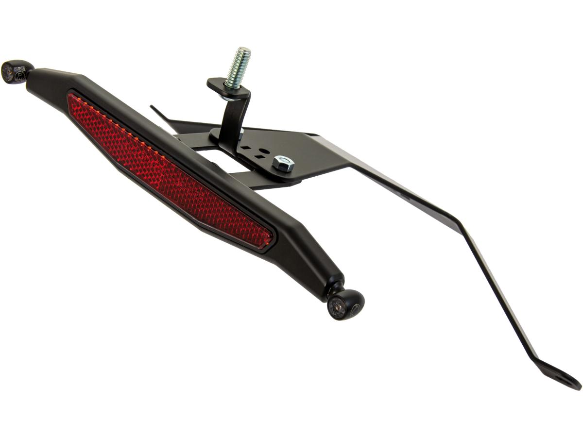 Ricks Motorcycles Rear Turn Signal Mount Flat Black Satin Ricks Motorcycles