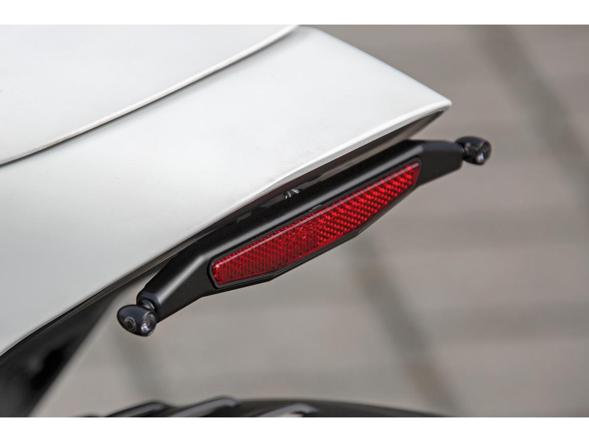 Ricks Motorcycles Rear Turn Signal Mount Flat Black Satin Ricks Motorcycles