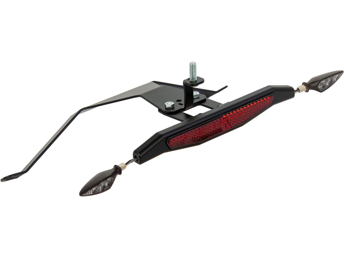 Ricks Motorcycles Rear Turn Signal Mount Flat Black Satin Ricks Motorcycles