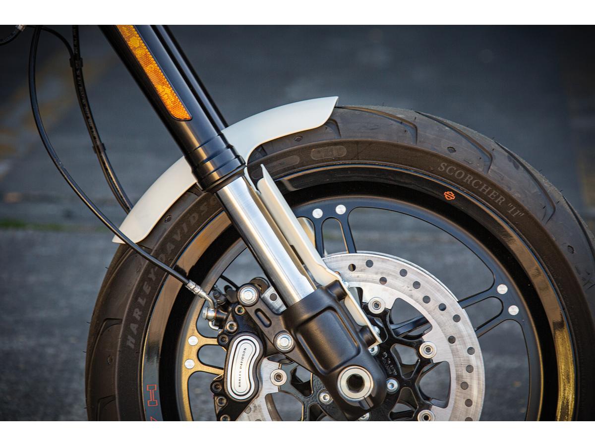 Ricks Motorcycles Steel Front Fender For Softail Models For Fxdr/S Raw 19" Ricks Motorcycles