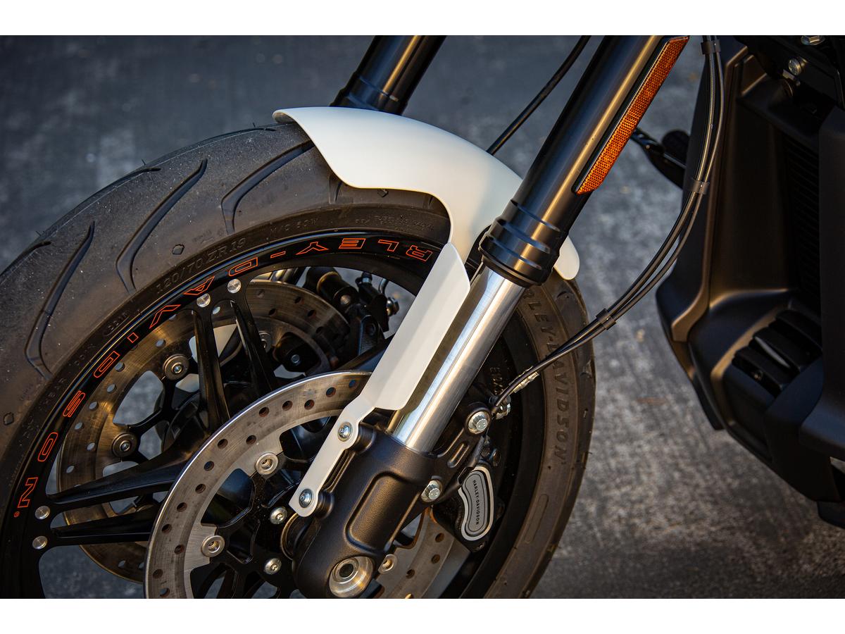 Ricks Motorcycles Steel Front Fender For Softail Models For Fxdr/S Raw 19" Ricks Motorcycles