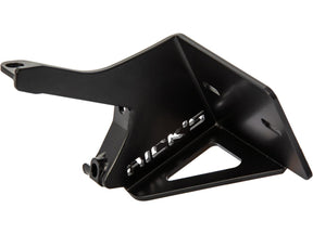Ricks Motorcycles Fxdr Stainless Steel License Plate Side Mount Kit German Size, Short Flat Black Satin Ricks Motorcycles