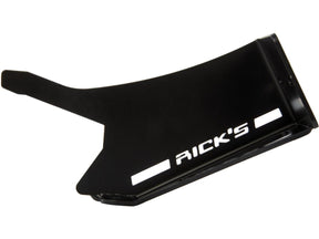 Ricks Motorcycles Fxdr Stainless Steel License Plate Side Mount Kit German Size, Long Flat Black Satin Ricks Motorcycles Default Title