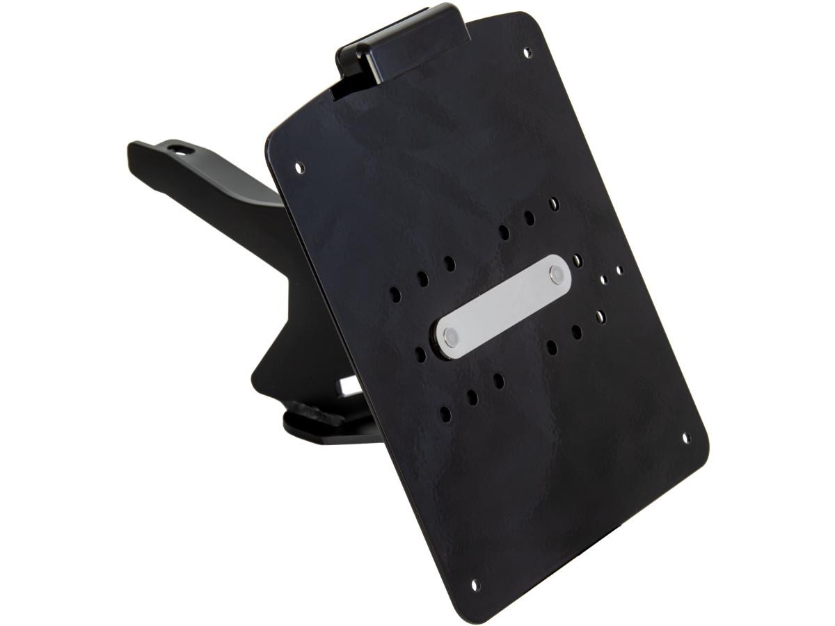 Ricks Motorcycles Fxdr Stainless Steel License Plate Side Mount Kit German Size, Long Flat Black Satin Ricks Motorcycles