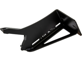 Ricks Motorcycles Fxdr Stainless Steel License Plate Side Mount Kit German Size, Long Flat Black Satin Ricks Motorcycles