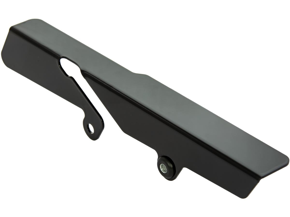 Ricks Motorcycles Smooth Belt Guard For Softail Gloss Black Ricks Motorcycles Default Title