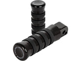 Ricks Motorcycles O Ring Foot Pegs For Softail 18 Up Passenger Black, Anodized Ricks Motorcycles Default Title