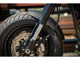 Ricks Motorcycles Steel Front Fender For Softail Models For Fat Bob Raw 16" Ricks Motorcycles Default Title