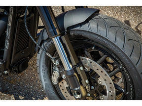 Ricks Motorcycles Steel Front Fender For Softail Models For Fat Bob Raw 16" Ricks Motorcycles