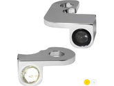 Heinz Bikes Nano Series Led Turn Signals/Position Light Chrome Smoke Led Heinz Bikes Default Title