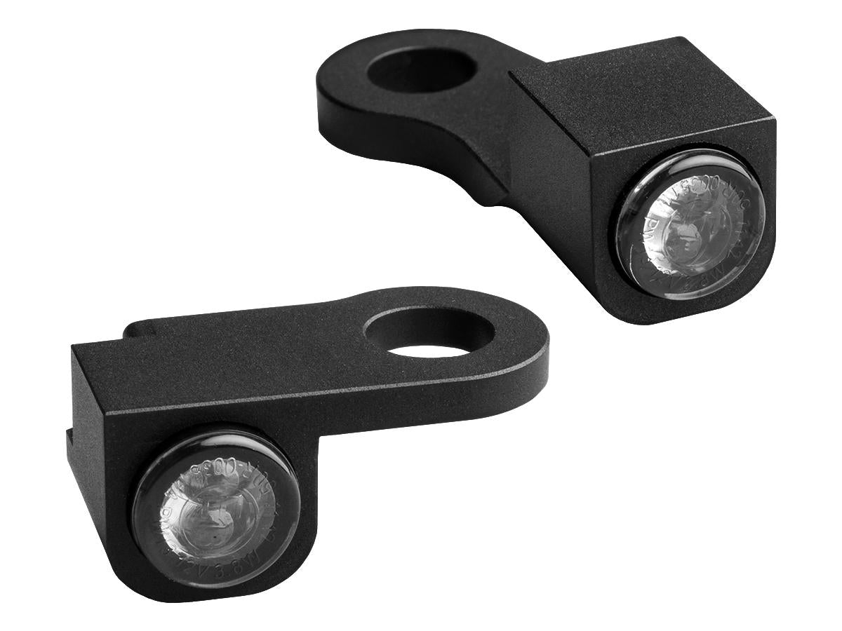 Heinz Bikes Nano Series Led Turn Signals Black Anodized Smoke Led Heinz Bikes Default Title