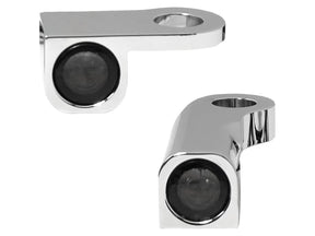 Heinz Bikes Nano Series Led Turn Signals Chrome Smoke Led Heinz Bikes Default Title