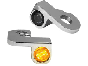 Heinz Bikes Nano Series Led Turn Signals Chrome Smoke Led Heinz Bikes