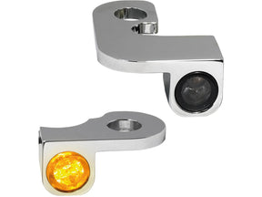 Heinz Bikes Nano Series Led Turn Signals Chrome Smoke Led Heinz Bikes