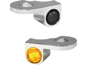 Heinz Bikes Nano Series Led Turn Signals Chrome Smoke Led Heinz Bikes