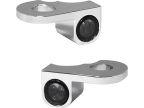 Heinz Bikes Nano Series Led Turn Signals Chrome Smoke Led Heinz Bikes Default Title