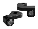 Heinz Bikes Nano Series Led Turn Signals/Position Light Black Anodized Smoke Led Heinz Bikes Default Title