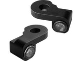 Heinz Bikes Nano Series Led Turn Signals/Position Light Black Anodized Smoke Led Heinz Bikes Default Title