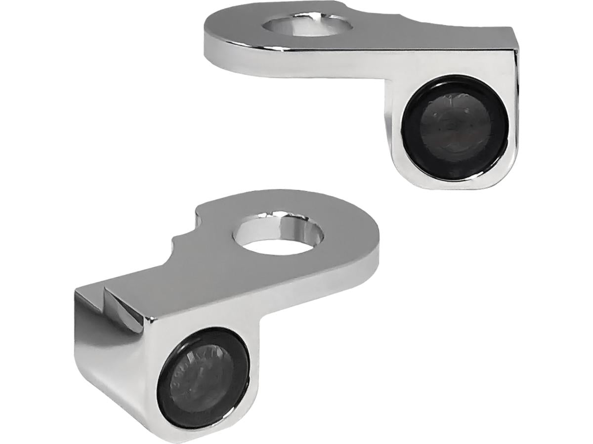 Heinz Bikes Nano Series Led Turn Signals Chrome Smoke Led Heinz Bikes Default Title