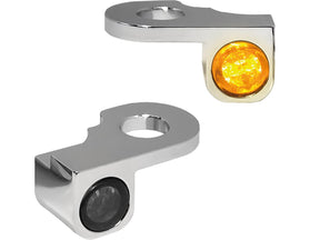Heinz Bikes Nano Series Led Turn Signals Chrome Smoke Led Heinz Bikes