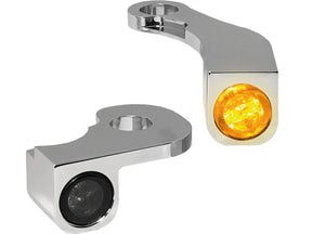 Heinz Bikes Nano Series Led Turn Signals Chrome Smoke Led Heinz Bikes
