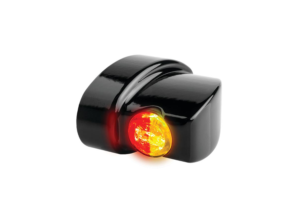 Heinz Bikes Nano Series Winglets 3in1 Led Turn Signals/Taillight/Brake Light Black Smoke Led Heinz Bikes Default Title