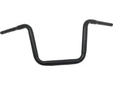 Santee 11 Standard Ape Hanger Handlebar Non Dimpled 3 Hole Black Powder Coated 1 1/4" Throttle By Wire Throttle Cables Santee Default Title