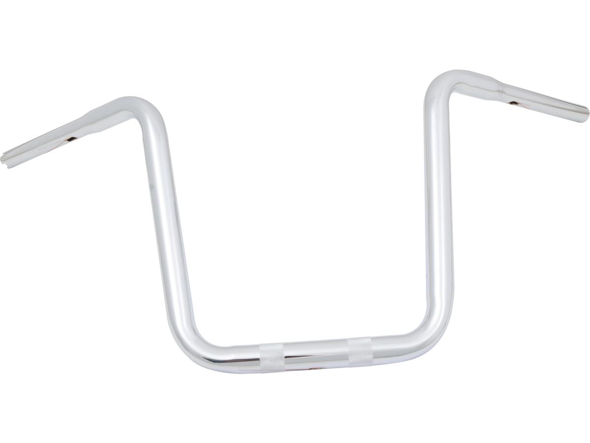 Santee 14 Standard Ape Hanger Handlebar Non Dimpled 3 Hole Chrome 1 1/4" Throttle By Wire Throttle Cables Santee Default Title