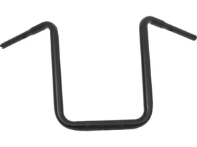 Santee 17 Standard Ape Hanger Handlebar Non Dimpled 3 Hole Black Powder Coated 1 1/4" Throttle By Wire Throttle Cables Santee Default Title