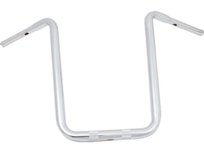 Santee 19 Standard Ape Hanger Handlebar Non Dimpled 3 Hole Chrome 1 1/4" Throttle By Wire Throttle Cables Santee Default Title